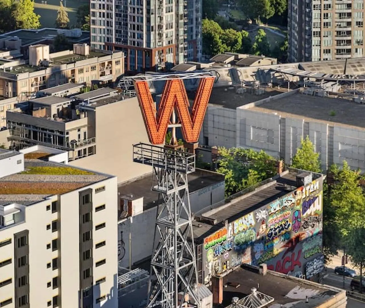 Apartment The W, Modernized 2 Bedroom Downtown Highrise Vancouver