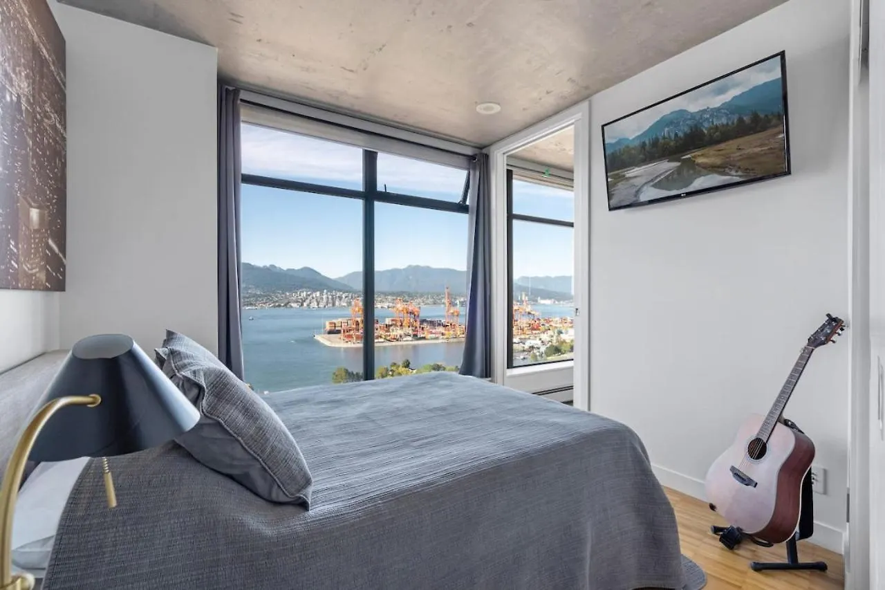 Apartment The W, Modernized 2 Bedroom Downtown Highrise Vancouver